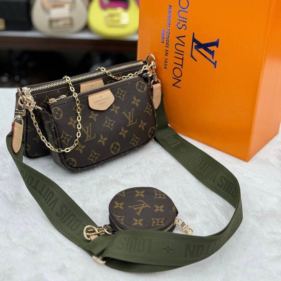 LV MULTI MONOGRAM KHAKI