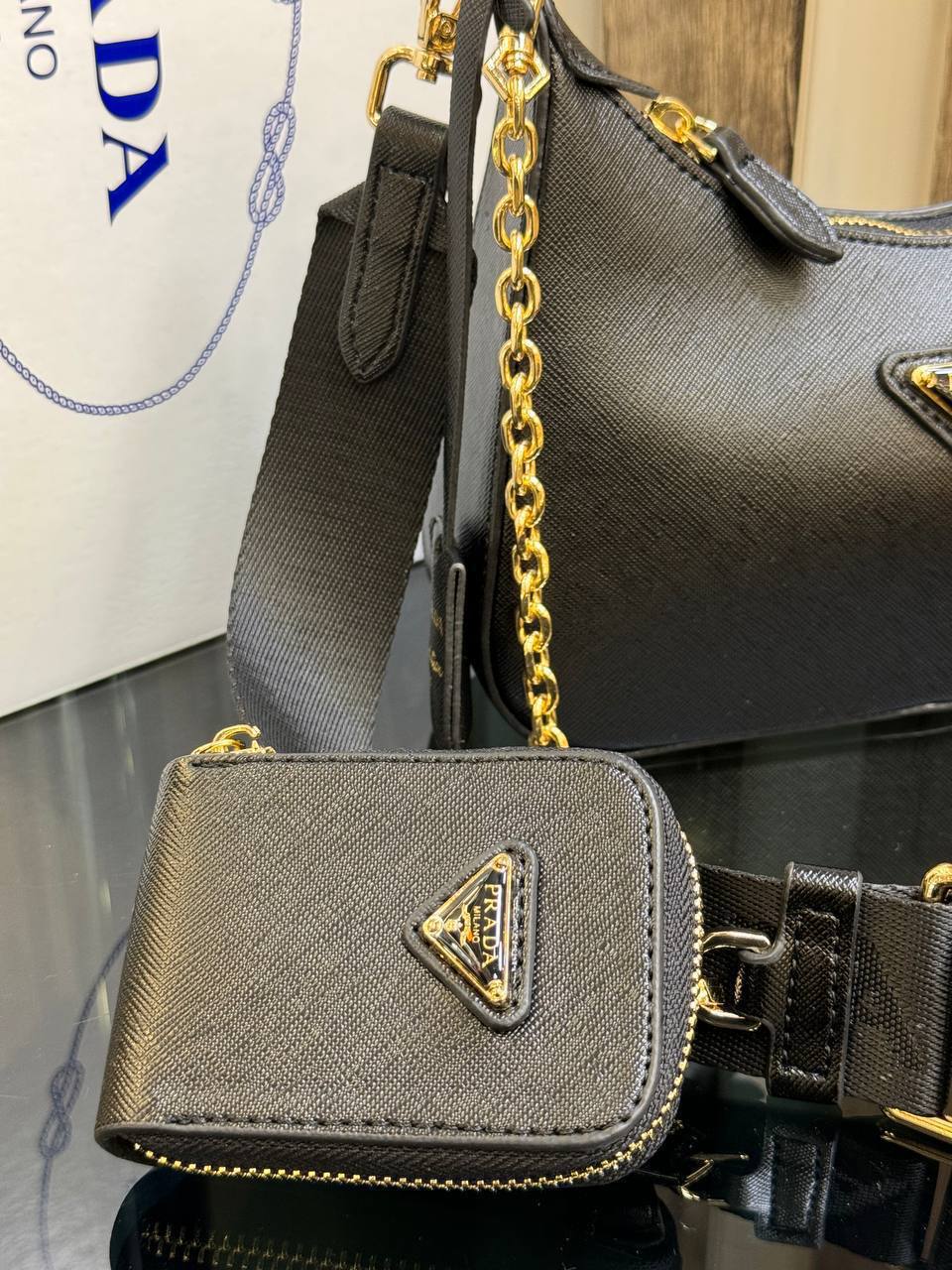 Prada re-edition 2005 saffiano