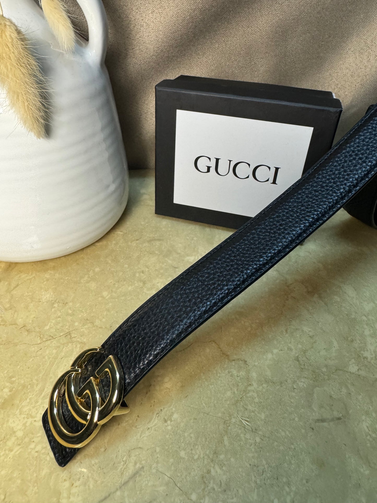 GUCCi Δερμάτινη ζώνη