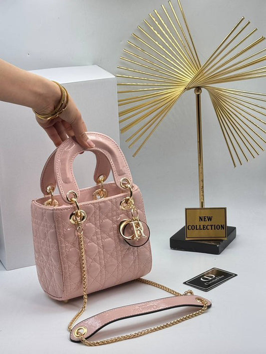 DIOR LADY pink medium