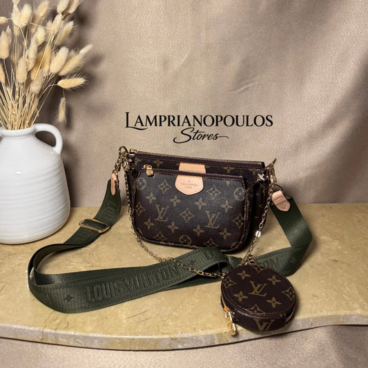 LV MULTI MONOGRAM KHAKI