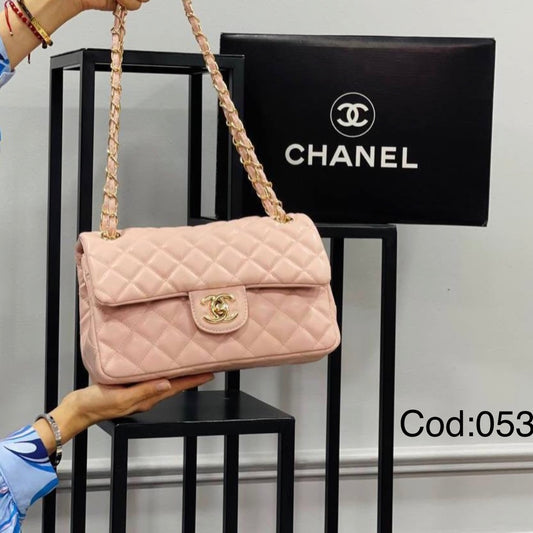 Chanel classic  flap pink