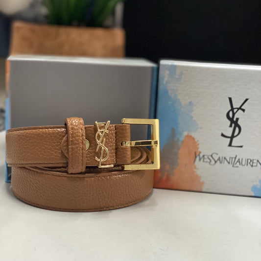 YSL Ζώνη δερμάτινη