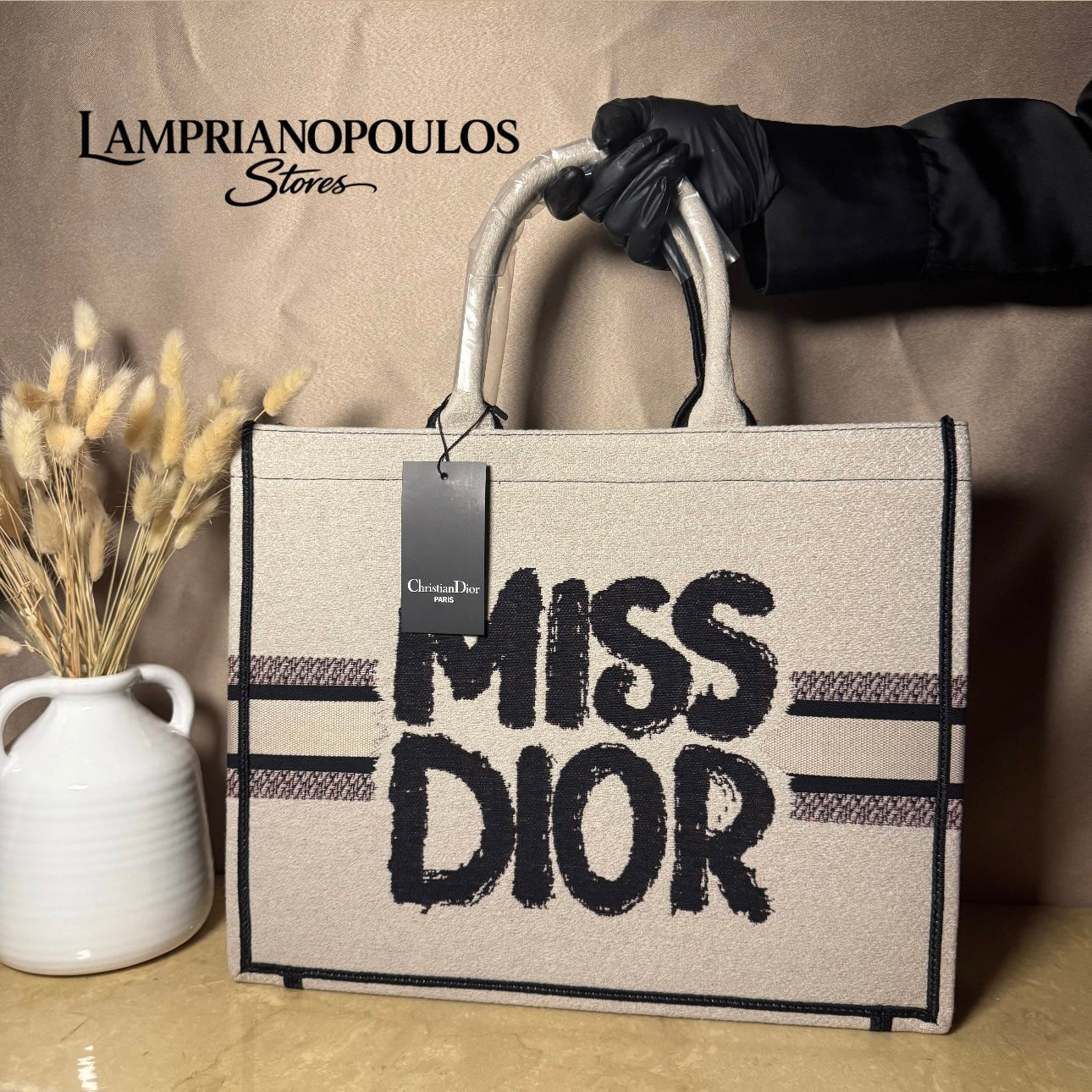 DIOR TOTE BAGS BIG SIZE