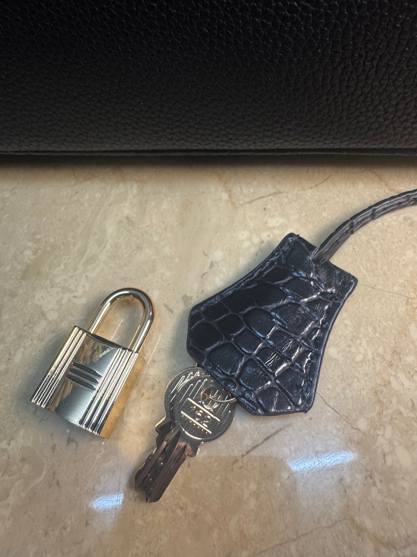 Hermes Birkin Κρόκο ￼￼￼
