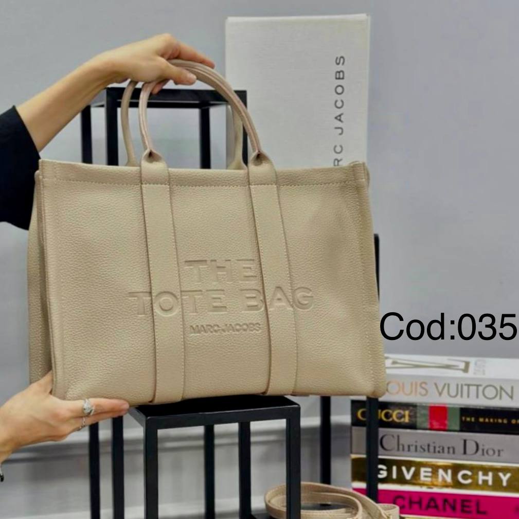 MARC JACOBS TOTEBAG BEIGE